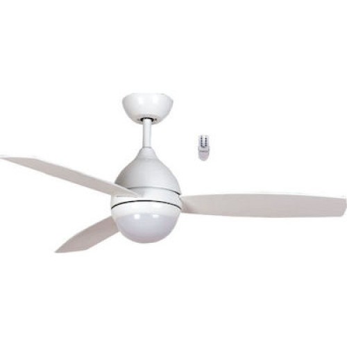 FAN VENTILATION WITH LIGHT  PRCF-80520 120cm 3Φ WHITE